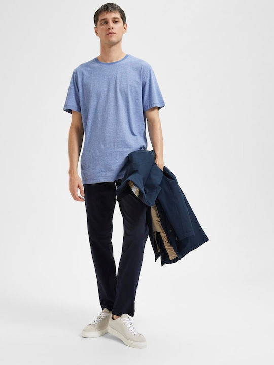 Trousers Chino in Slim Fit Dark Sapphire