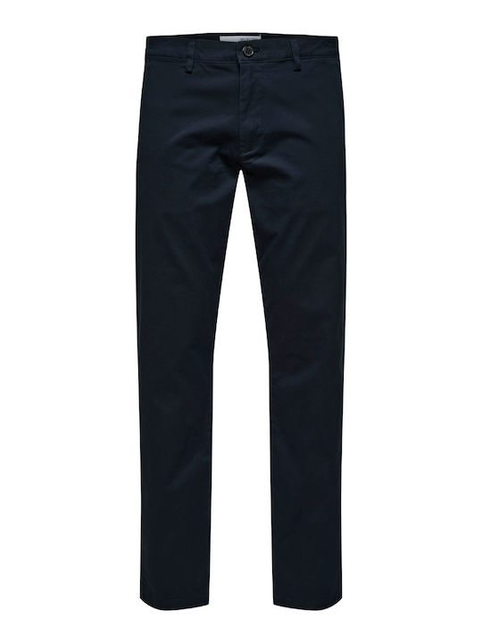 Trousers Chino in Slim Fit Dark Sapphire