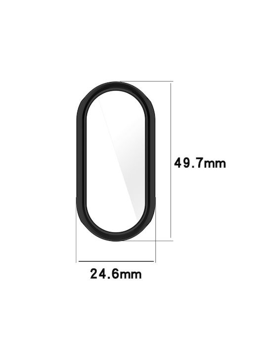 Plastikhülle in Schwarz Farbe für Xiaomi Smart Band 8