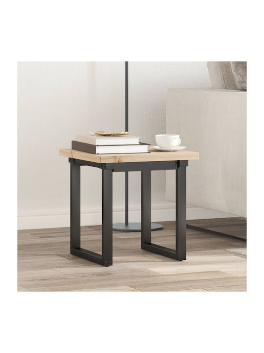 vidaXL Square Table Surface made of Solid Wood Brown 40x40x2.5cm 847423 1pcs