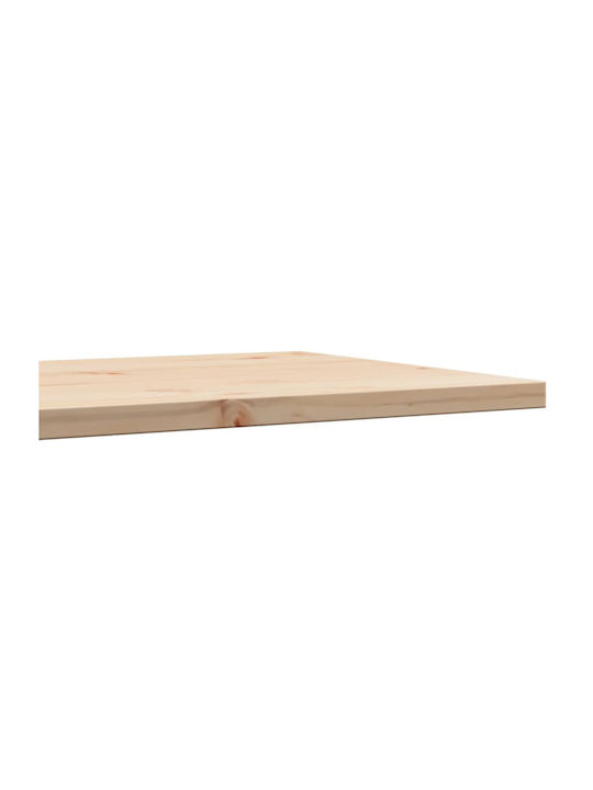 vidaXL Rectangular Table Surface made of Solid Wood Pine 100x50x2.5cm 847431 1pcs