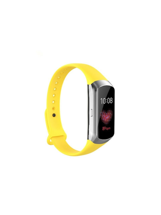 Watch Armband Silikon Gelb (Galaxy Fit)