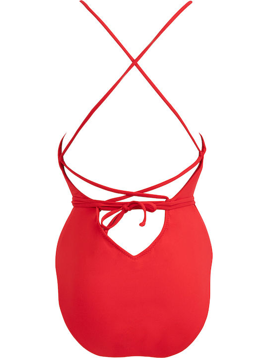 Ολόσωμο Μαγιό Fiery Red