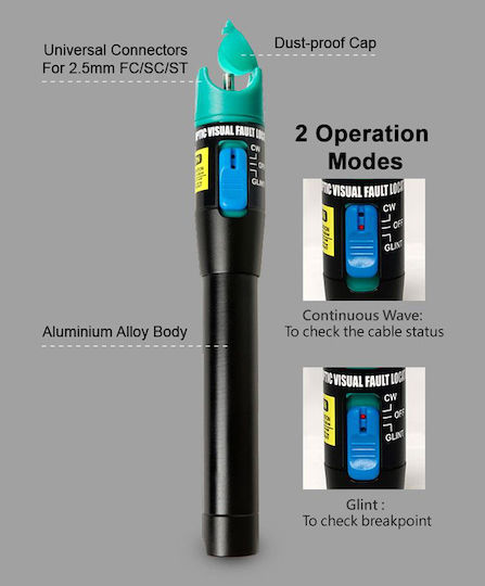 Proskit MT-7501 Tester Καλωδίων Οπτικής Ίνας
