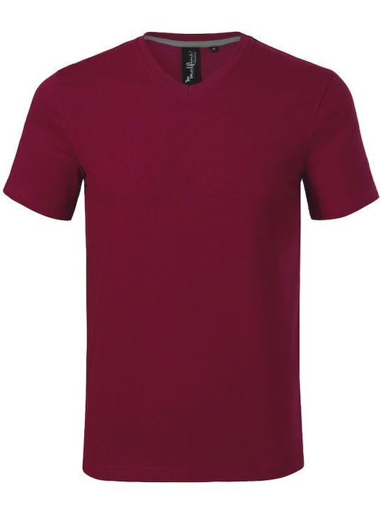 Malfini Men's Short Sleeve Promotional T-Shirt Garnet