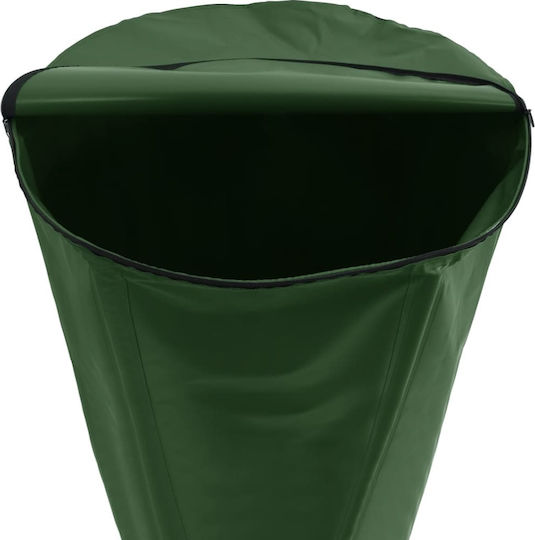 vidaXL Vertical Cylindrical Plastic Storage Tank 100lt for Water / Petroleum Green