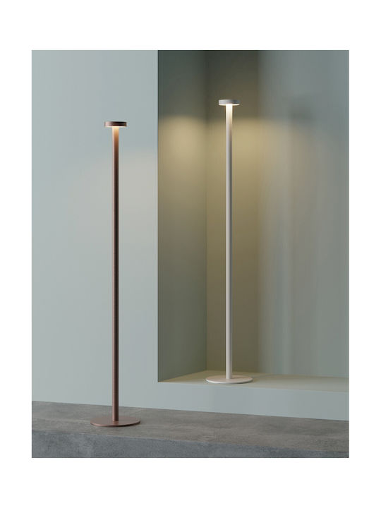 VK Lighting Φωτιστικό Δαπέδου LED Εξωτερικού Χώρου 3W IP65 Πορτοκαλί