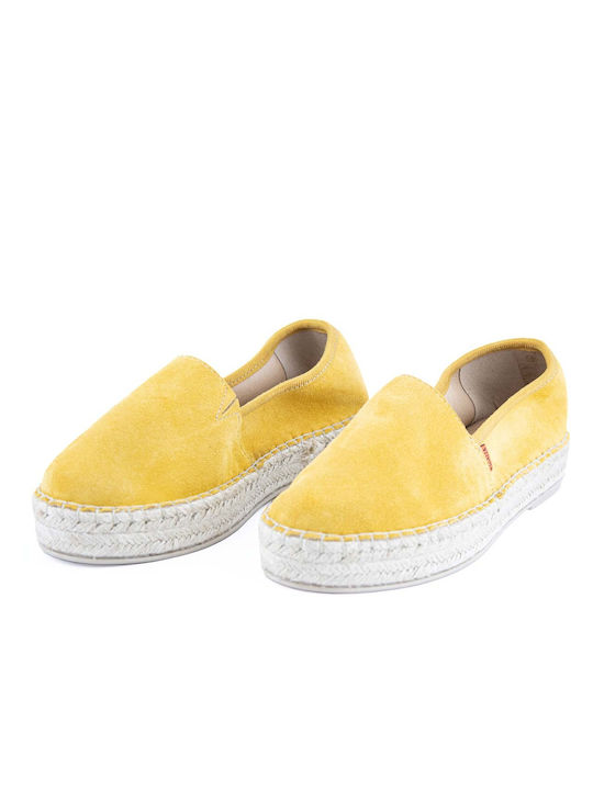 Ragazza Damen Espadrilles in Gelb Farbe