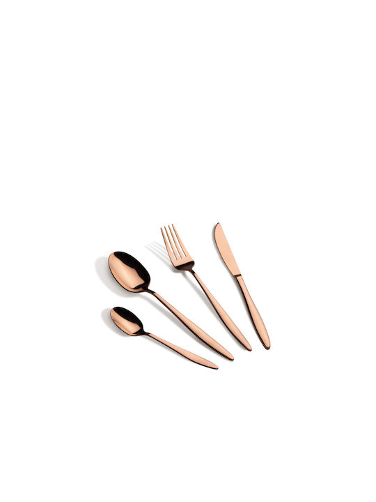 Berlinger Haus Set de Tacâmuri Inoxidabil Rose Gold 24buc