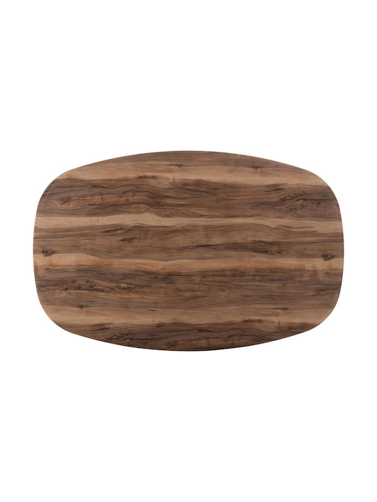 Freebox Oval Table Surface Werzalit Indian Shesman 146x94cm FB95916.10 1pcs
