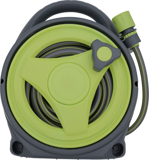 Uncle George Garden Hose Box with Hose 16m with Rewind Handle