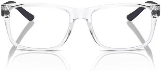 Armani Exchange Transparent Plastic Eyeglass Frame AX3016 8033