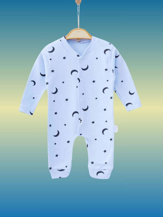 Nayinom Baby Bodysuit Long-Sleeved Blue