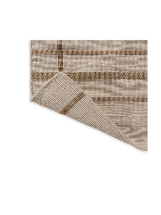 Brink & Campman Zona Line Lucrat manual Covor De exterior Rectangular Sesame