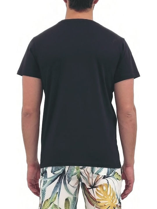 Tricou De Corp Pentru Bărbați Mâneca Scurtă Black