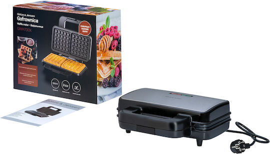 Gotze & Jensen Gotze & Jensen Βαφλιέρα Für Quadratische Waffeln 1000W