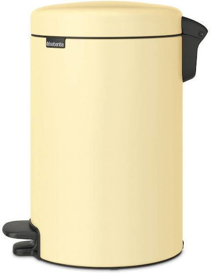 Brabantia Brabantia NewIcon Pedal Waste Bin Plastic with Pedal Yellow 12lt