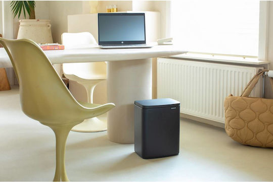 Brabantia Brabantia Kleiner Kunststoff Mülleimer Grau 12lt