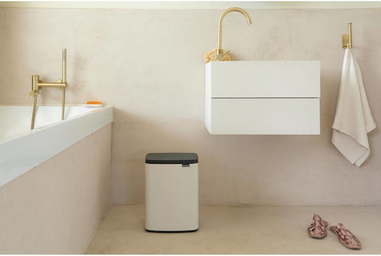 Brabantia Кошче Bo Small за Боклук Пластмасово Бежово 12л