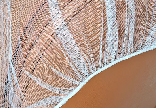 Mosquito Net for Stroller Tulle ZY11813QWS7 White 150x120cm