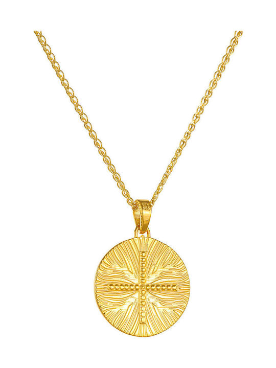 Kritsimis Pandantiv Talisman Constantin Aur 14 Carate