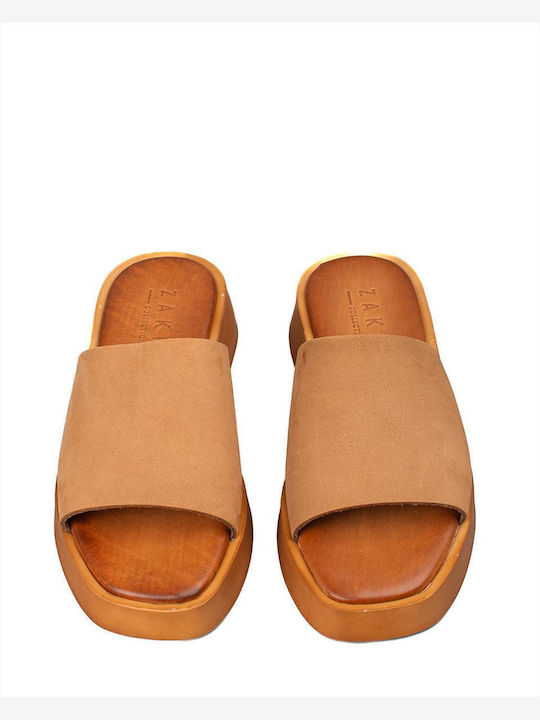 Γυναικεία Σανδάλια Flatforms Ταμπά