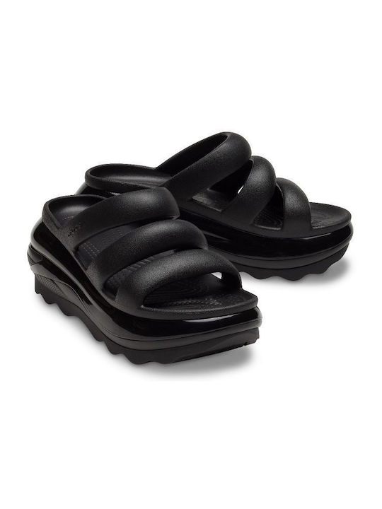 Crocs Mega Crush Women's Platform Shoes Black