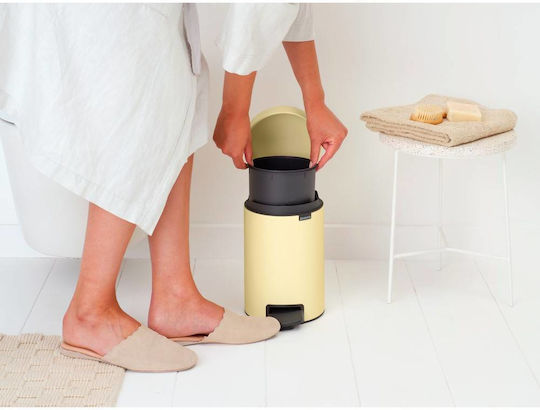 Brabantia Newicon Plastic Perie de toaletă 3lt Galben