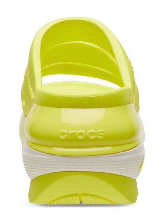 Mega Crush Women's Platform Shoes Yellow