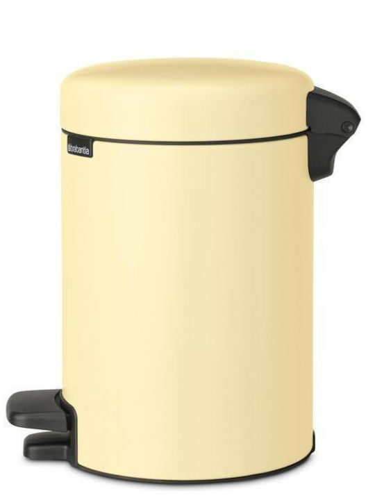 Brabantia Newicon Καλαθάκι Μπάνιου 3lt Κίτρινο