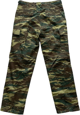 Ergo Military Pants Greek Camouflage in Khaki Color