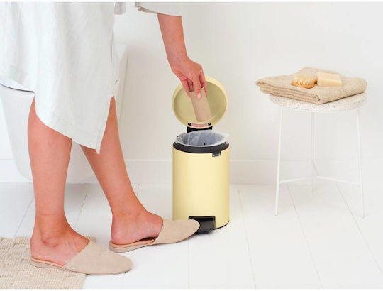 Brabantia Newicon Plastic Perie de toaletă 3lt Galben