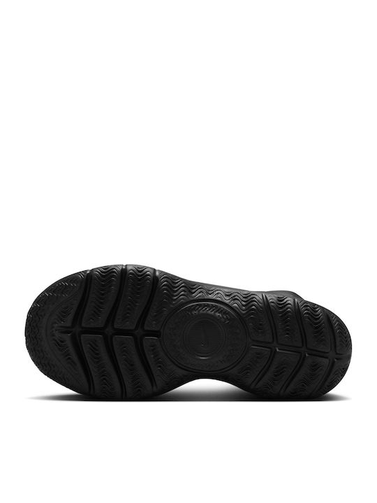 Flex Runner 3 Kids Sports Shoes Running Slip-On Black