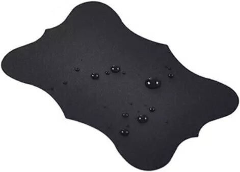 1Stück Klebeetiketten in Schwarz Farbe 50x35mm