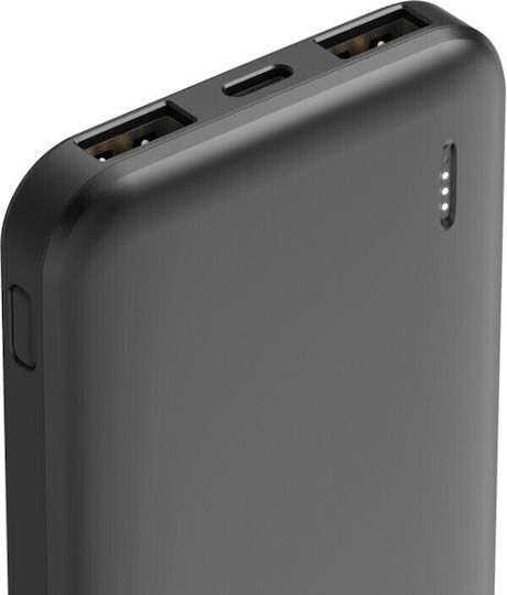 HAMA Pocket 5 Power Bank 5000mAh με 2 Θύρες USB-A Γκρι