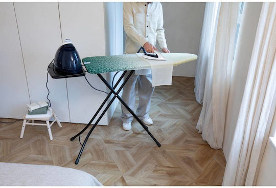 Brabantia New Dawn Foldable Ironing Board for Steam Iron 124x45cm