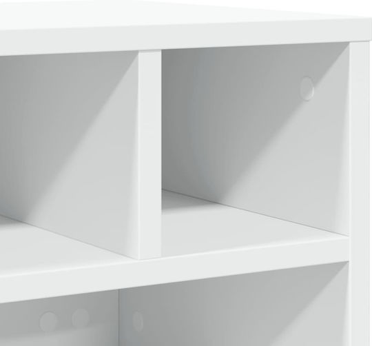Βάση Εκτυπωτή με Ρόδες Λευκή 41x32x34,5 εκ. (840611)