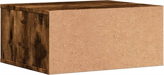 Table Stand Printer Stand Smoked Oak 49x40x22.5 cm Treated Wood 840594