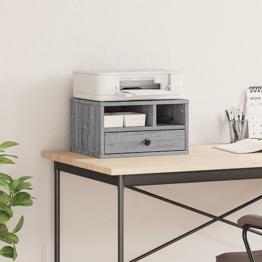 Printer Base Grey Sonoma 40x32x22,5 cm from Treated Wood 840609