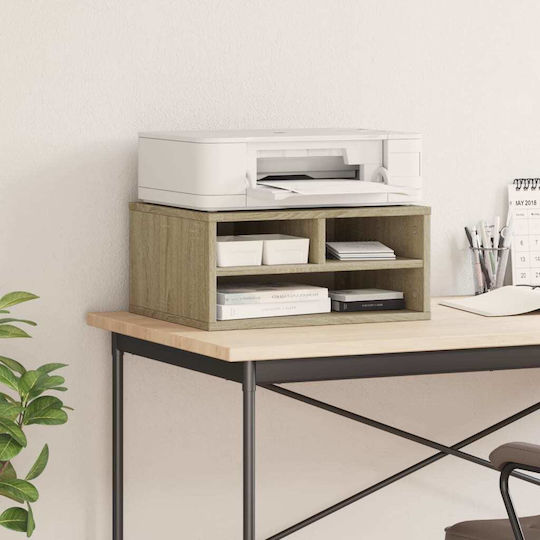 Printer Stand Sonoma Oak 49x40x22.5 cm from Treated Wood