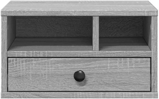 Printer Base Grey Sonoma 40x32x22,5 cm from Treated Wood 840609