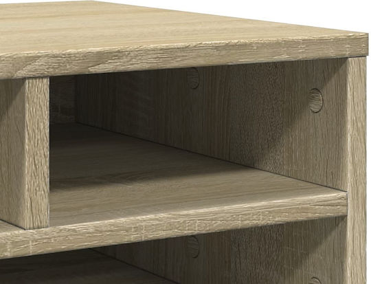 Printer Stand Sonoma Oak 49x40x22.5 cm from Treated Wood