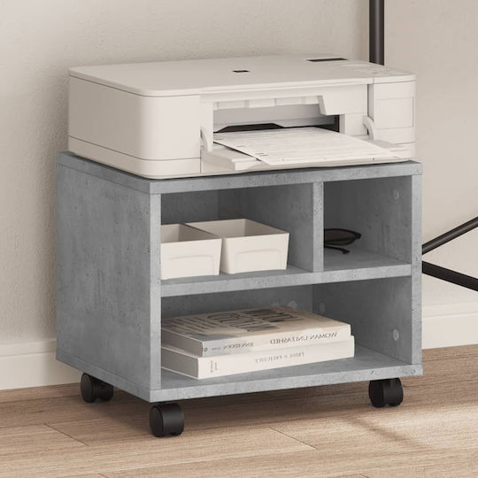 Stand with Casters Printer Base with Grey Wheels Dog. 41x32x34,5 cm 840614