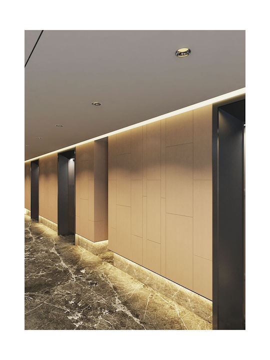 VK Lighting Σποτ Οροφής Εξωτερικού Χώρου με Ενσωματωμένο LED σε Λευκό Χρώμα 64174-028776