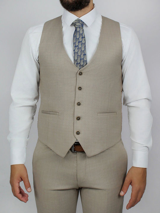 RIC. Men's Vest Beige