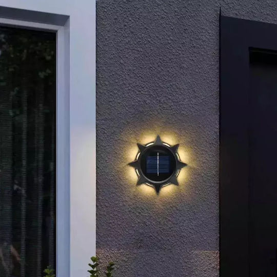 Spiked Solar Light Cold White with Photocell