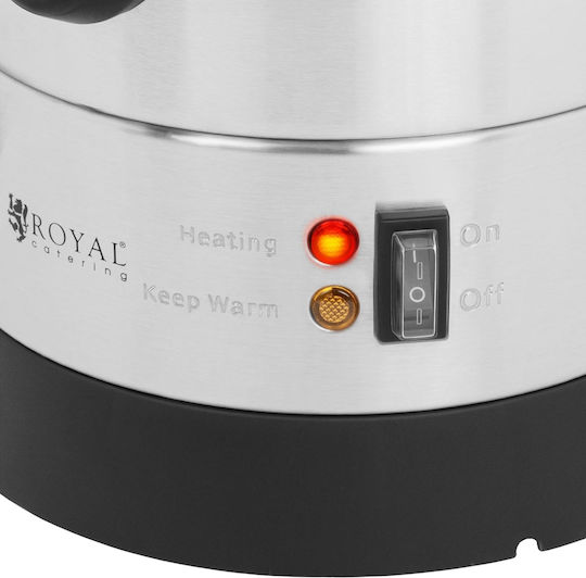 Royal Catering Professioneller Getränkewärmer mit einer Kapazität von 8.7Es 1.5kW