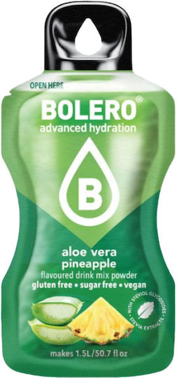 Bolero Ρόφημα με Aloe Vera & Φράουλα σε Σκόνη 9gr