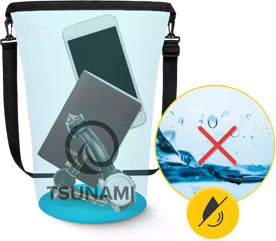 4FIZJO Tsunami Στεγανός Σάκος 5lt Μπλε