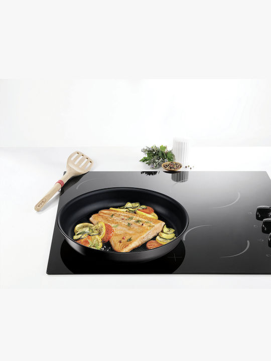 Tefal Ingenio Eco Resist Set De Tigăi Din Aluminiu Negru Cu Acoperire Antiaderent 2 Piese